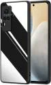 Aviaaz Vivo X60 5G, Vivo V60 Pro 5G Luxury Black Glass Back Cover