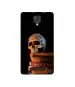 Casotec Skull Magic Candles Books Design Printed Silicon Soft TPU Back Case Cover for Panasonic Eluga I2