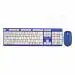 Zebronics JUDWAA 541 USB Keyboard and Mouse Set-Blue