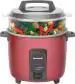 Panasonic SR-Y22FHS Electric Rice Cooker with Steaming Feature (2.2 L, Burgundy)