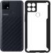 CarryWrap Back Cover for Infinix Hot 10 Play (Black, Transparent, Hard Case, Pack of: 1)