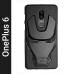 Vakibo Oneplus 6 Black Rubber, Silicon 3D Case Back Cover