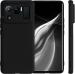 XOVO Back Cover for Mi 11 Ultra, Mi 11 Ultra 5G, Xiaomi Mi 11 Ultra, Xiaomi Mi 11 Ultra 5G (Black, Dual Protection, Silicon, Pack of 1)