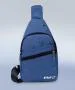 Straplt Blue Fabric Sling Bag