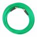 MX BNC Male to Male 75 Ohms 6 GHz ShieldedGHz UHDTV/HD-SDI/SDI Coax Cable RG-59 : 20 AWG Solid Copper Conductor with Green PVC Jacket Cable GHz OD : 5.92mm - (UL) E304564 CMG ROHS MADE IN TAIWAN (1 MTR)