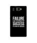 Casotec Motivational Quote Design Printed Silicon Soft TPU Back Case Cover for Panasonic P66 Mega
