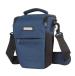 Sidrum D2 Dslr Camera Bag, Camera Case With Adjustable Shoulder Strap, Compatible For Nikon, Canon, Sony Cameras - Waterproof - Anti Shock (Blue-Grey Interior)