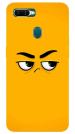 MobiEra Oppo Realme U1 Yellow Face Design Plastic Hard Case Cover