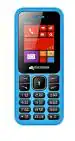 Micromax X413, Dual SIM, Blue, Feature Phone