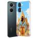 Fashionury Silicone Designer Printed Back Case Cover for Vivo Y18 -D2092