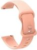 JOBINKA 22MM Silicone Watch Band Strap Double Lock For Galaxy Gear S3 Classic (SM 46mm) Smart Watch Strap (Pink)