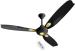 Superfan Super A1 3 Blades 1200 mm High Speed Energy Efficient 5 Star Rated BLDC Ceiling Fans, Black