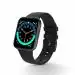 Pebble Pace Pro SpO2 Full Touch 1.7 inch 3D Curved Display Smart Watch Metal Body, 7 Days Battery Life with 24*7 Heart Rate monitoring, IP68, Blood Oxygen, Fitness, Sports & Sleep Tracking - Jet Black