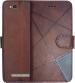 SUPER-ME Mi Redmi 5a Dark Brown Leather Dual Protection Flip Cover