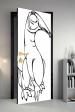 Qth Line Art Dor-1126 Design Door Sticker