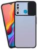 U&E Black Tpu Back Cover For Infinix Hot 8
