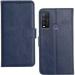 AmericHome Vivo Y50, Vivo 1935 Blue Rubber, Cloth, Artificial Leather Shock Proof Mobile Back Cover