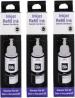 Technart Black Refil Ink For In, Epson L455 Multi-Function Printer -Black (Pack Of 3)