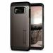 Spigen Tough Armor Gunmetal Polycarbonate and Thermoplastic Polyurethane Back Cover Compatible with Samsung Galaxy S8, 15.37 x 7.42 x 1.3 cm