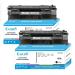 EAIERS 49A (Q5949A) Genuine Compatible Laser Printer Toner Cartridge for HP Laserjet 1160, 1160Le, 1320, 1320n, 1320nw, 1320t, 1320tn, 1330, 3390, 3392 (Black Pack of 2)