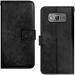 Juberous Vintage Flip Case Cover for Samsung Galaxy Grand Prime (4G) Leather | Inner TPU | Foldable Stand | Wallet Card Slots - Black