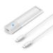 ORICO Aluminum M.2 NVMe SSD Enclosure, 10Gbps USB C Adapter, USB 3.2 M.2 NVMe Reader- White