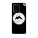 GADGETSWRAP Printed Vinyl Skin Sticker for Samsung Galaxy S20 Ultra - Moon Dolphin