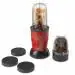 Lifelong LLNB02, 400W Regalia Nutri Pro Mixer Grinder, Blender and Grinder, Stainless Steel Blades, 2 Unbreakable Jars and 3 lids, Red