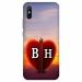 Voleano back cover for Redmi 9i, B, Love, H, letter, B, H alphabet, B, H word, B, H name, cases cover