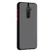 Fastship POCO M2 Back Cover Smoke Case | Camera Bump Protection Frosted Matte | 360 Degree Anti-Drop for Mi POCO M2 - Rich Black