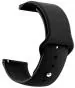 Black Lovies Black Silicon Smart Watch Strap For Fire Bolt Almighty Bsw013
