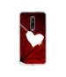 Casotec Maple Heart Leaf Design Printed Silicon Soft TPU Back Case Cover for OnePlus 7 Pro