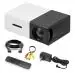 Hespa Mini Projector LED Home Theater with Remote Control- Black