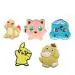 YellowCult Pack of 5 Shoe charms for Clog Shoes, Wristband Charm, Shoe, Bracelet Decoration or Party Gifts [Pokemon Collection]