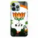 Voleano back cover for I Phone 13 Pro, BJP, logo, kamal ka phool, back cover