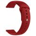 HDSanvi Silicone Smart Watch Strap for Fitbit Versa 2, Lite and SE (Red) - 180 to 220 mm