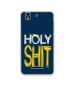 Casotec Holy Shit Design Printed Silicon Soft TPU Back Case Cover for Yu Yureka