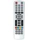 NIJ Remote Control for Dish Zenega-4 DTH Set Top Box (Silver)