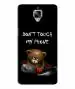 BHAI COVER Oneplus 3T , 1+3T MultiColor Polycarbonate Dont Touch My Teddy Art Stylish Designer 3D Printed Mobile Phone Back Cover