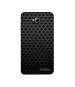Casotec Black Pattern Design Printed Silicon Soft TPU Back Case Cover for Micromax Canvas Juice 4 Q382
