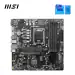 MSI PRO B760M-P Motherboard, Micro-ATX - Supports Intel 12th & 13th Gen Core Processors, LGA 1700 - DDR5 Memory Boost 6800+MHz/OC, PCIe 4.0 x16 Slot, M.2 Gen4 Slots