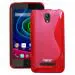 Heartly Micromax Phone Bolt Q335 Tpu Red Back Case Cover