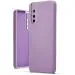 Rakulo Liquid Silicone Flexible with Camera Protection Soft Back Cover Case Vivo V15 Pro (Lavander)