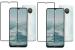 Vizio Nokia C3 Transparent Tempered Glass Touch Sensitive and Scratch Resistant Screen Protector with Dry Wipe and Wet Wipe 15 x 8 x 1.3 cm (Pack of 4)