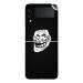 GADGETSWRAP Printed Vinyl Skin Sticker for Samsung Galaxy Z Flip 3 - le problem