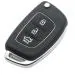 SLC-e Replacement New Remote Shell and Flip Keys Shell/Case Compatible Car for i20, Verna, Xcent, Grand i10