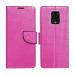 A D Enterprises Net Pink Flip Cover for Redmi Note 9 Pro Max | Magnetic Case | Shock Absorbent | Flip Cover Redmi Note 9 Pro Max
