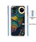 Casotec Owl Illustration Printed Silicon Soft TPU Back Case Cover for Oppo A58 4G