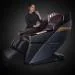 RoboticVibe RV7070 Zero Gravity AI Intelligent Core Manipulator Massage Chair, Full Body Massage Chair for Stress Relief with Massage Positions, 21 Automatic Massage Functions & Foot Roller - (Black +Brown)