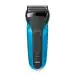 Braun Series 3-310s Wet and Dry Electric Shaver for Men, Blue